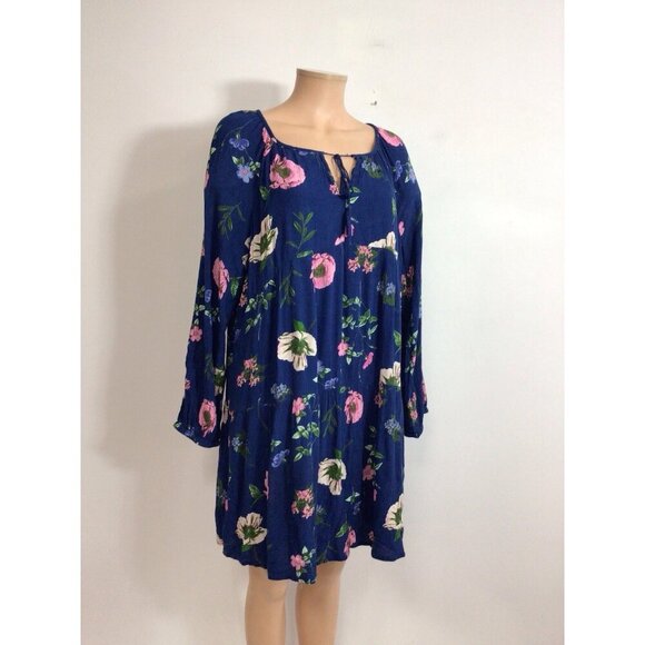 Old Navy Floral Midi Dress Womens XL - Picture 2 of 8